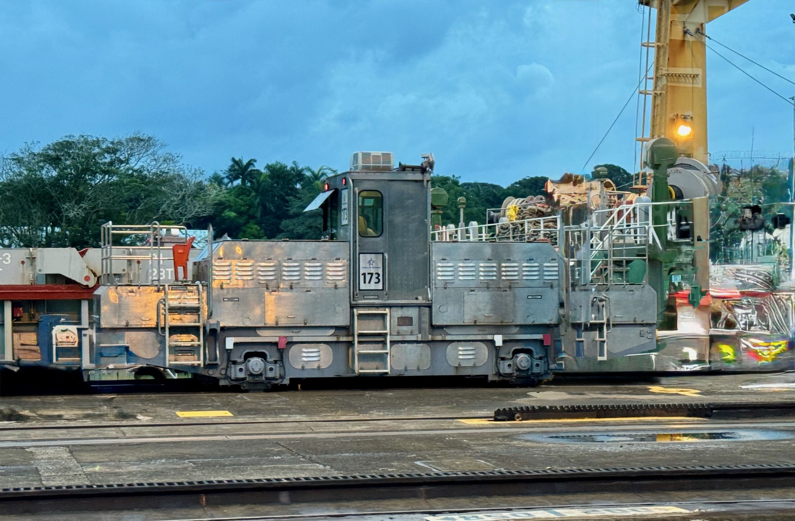 Panama Canal "mule"