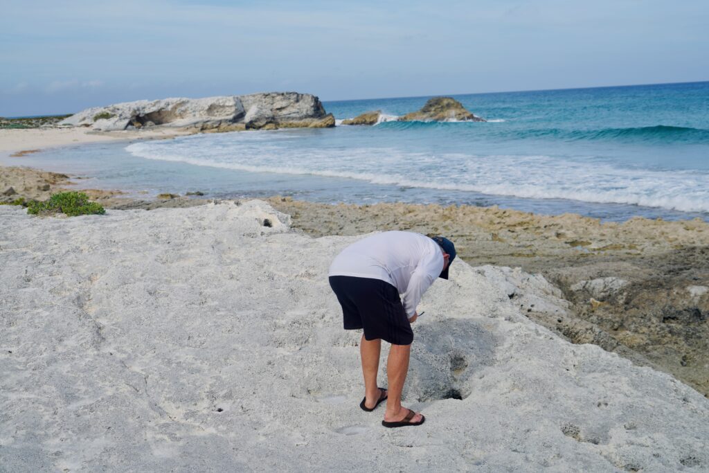 Black Point, Great Guana Cay—Hole n Rock Beach
